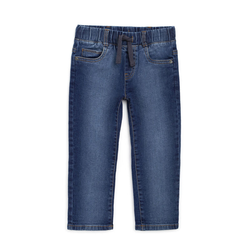 Boys Medium Blue Solid Jeans image number null